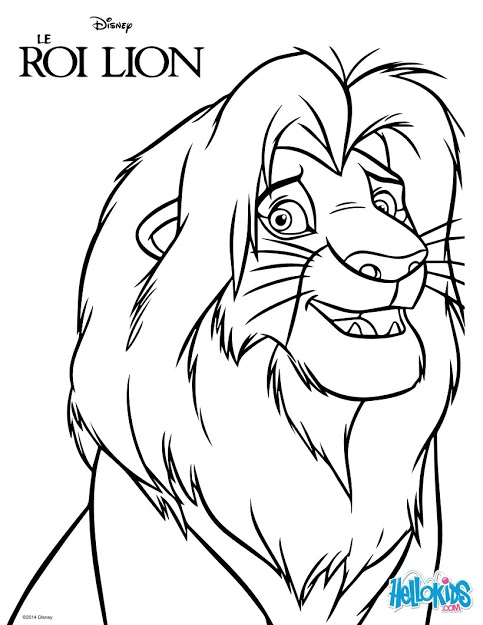 483x625 Best Free Lion King Scar Coloring Pages Design