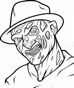 253x300 Scary Horror Coloring Pages