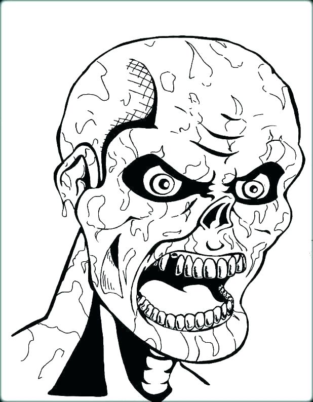 618x794 Creepy Coloring Pages This Horror Coloring Book Is Equally Creepy