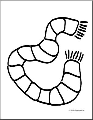 Scarf Coloring Page