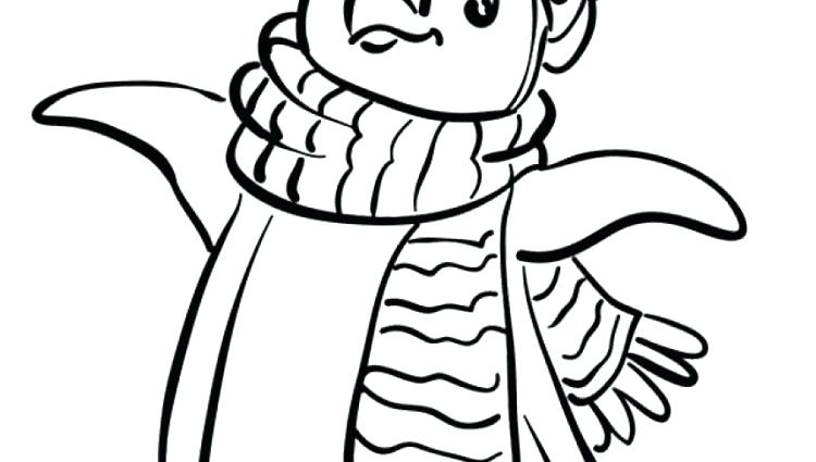 750x425 Scarf Coloring Page Scarf Coloring Page X Scarf Coloring Pages