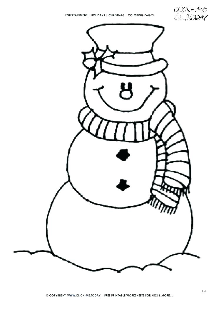 745x1053 Preschool Coloring Page