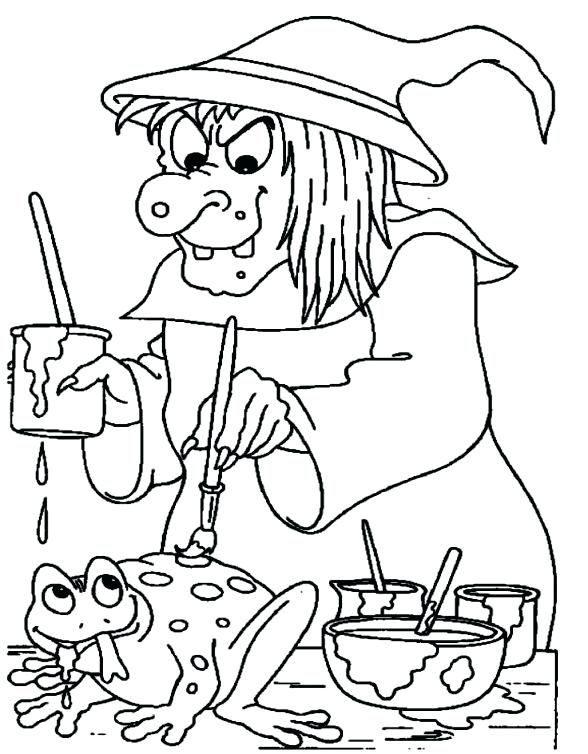 588x754 Witch Coloring Pages Witch Coloring Pages Scarlet Witch Coloring