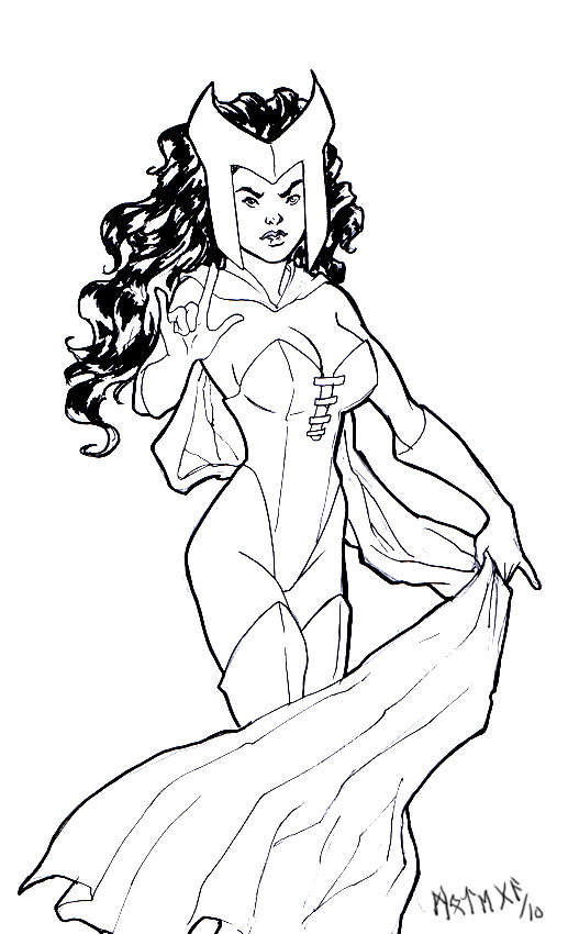 517x850 Scarlet Witch By Motega