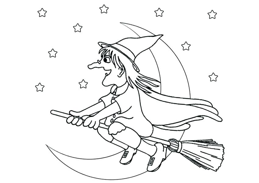 850x600 Free Printable Witch Coloring Pages For Kids Free Witch Coloring