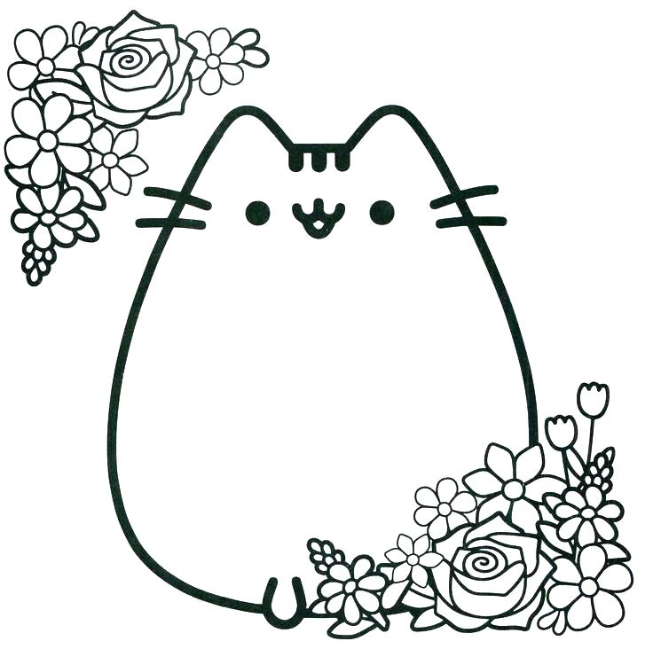 736x732 Black Cat Coloring Page Coloring Page Scary Black Cat Coloring