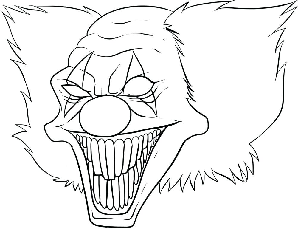 1000x768 Halloween Coloring Pages Printable Free Creepy Coloring Pages