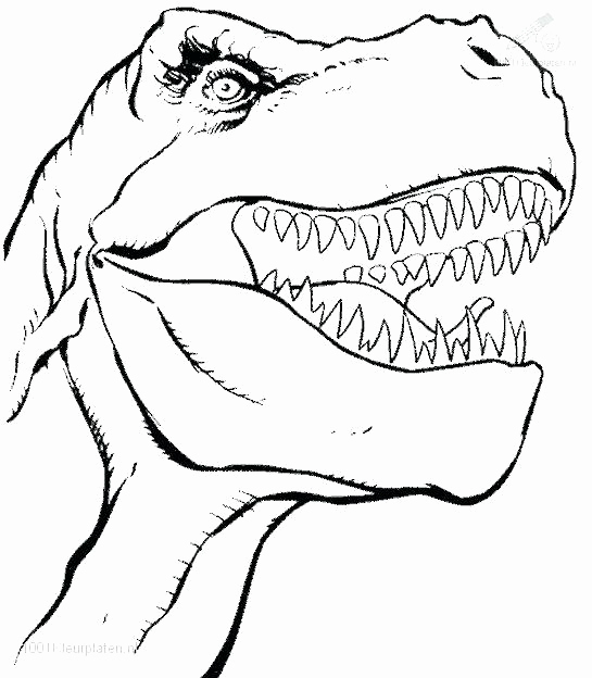 545x624 Dinosaurs Coloring Pages Scary Dinosaur Coloring Pages Printable