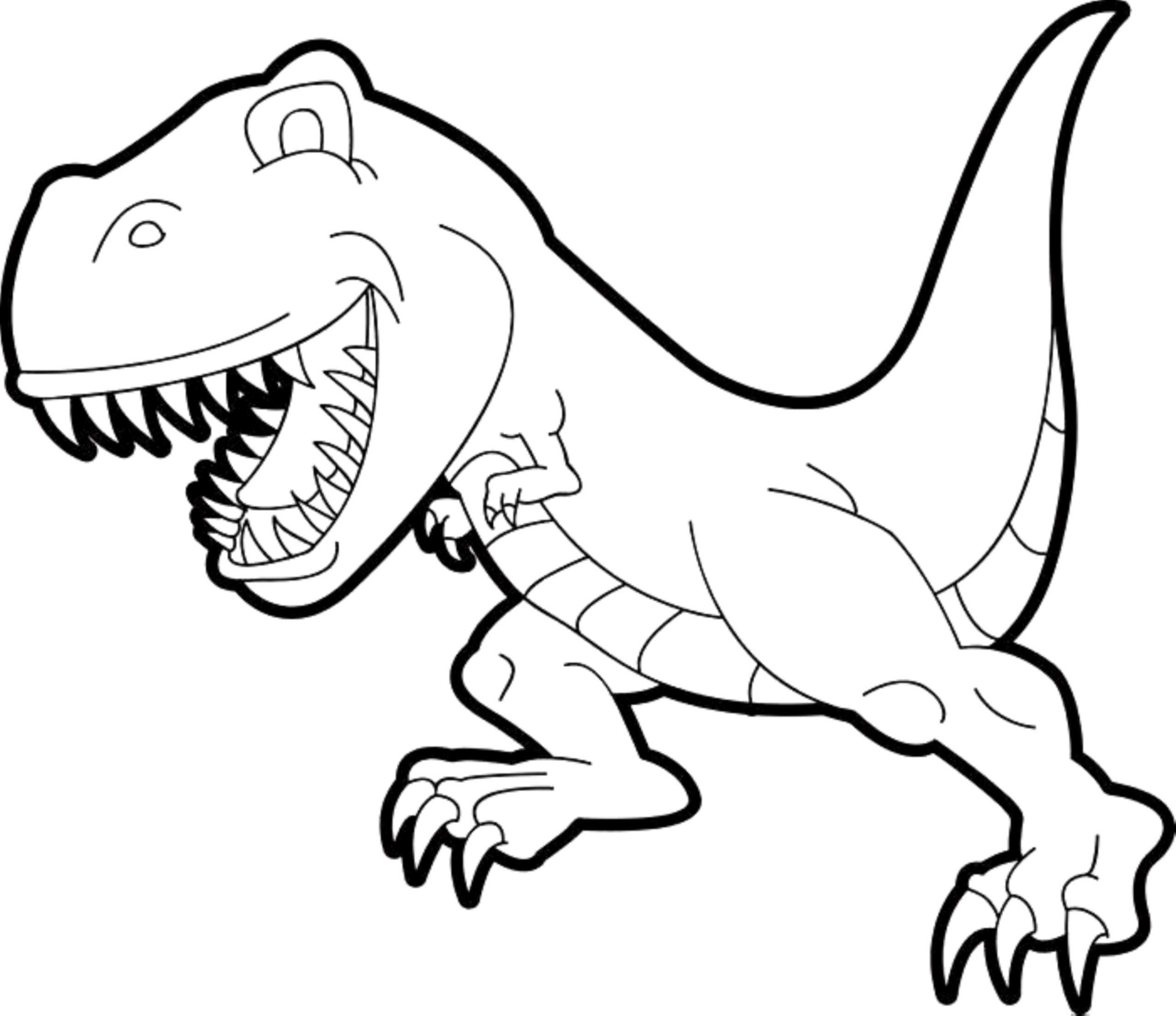 2550x2204 Insider Scary Dinosaur Coloring Pages Simple T Rex Kids Colouring