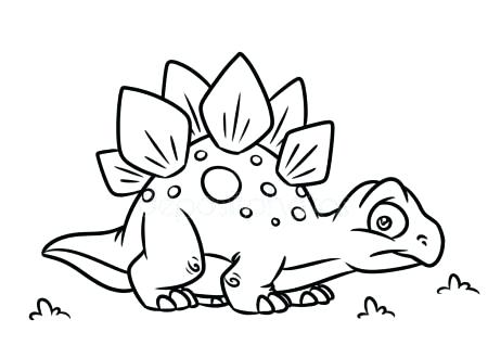 450x318 Stegosaurus Coloring Pages Scary Dinosaur Coloring Pages Dinosaur