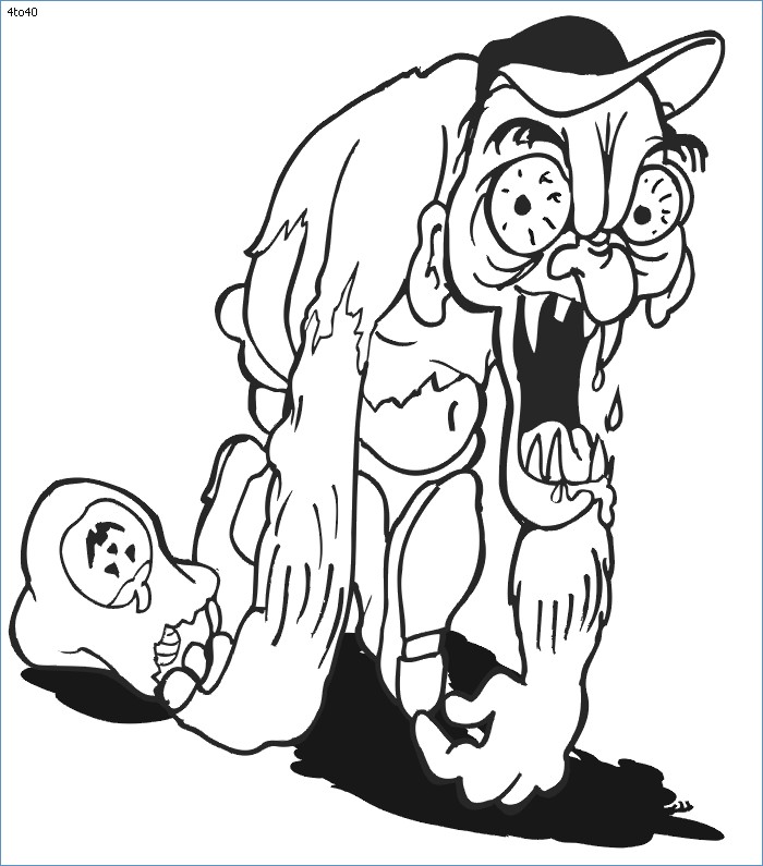 700x795 Halloween Coloring Pages Ghost