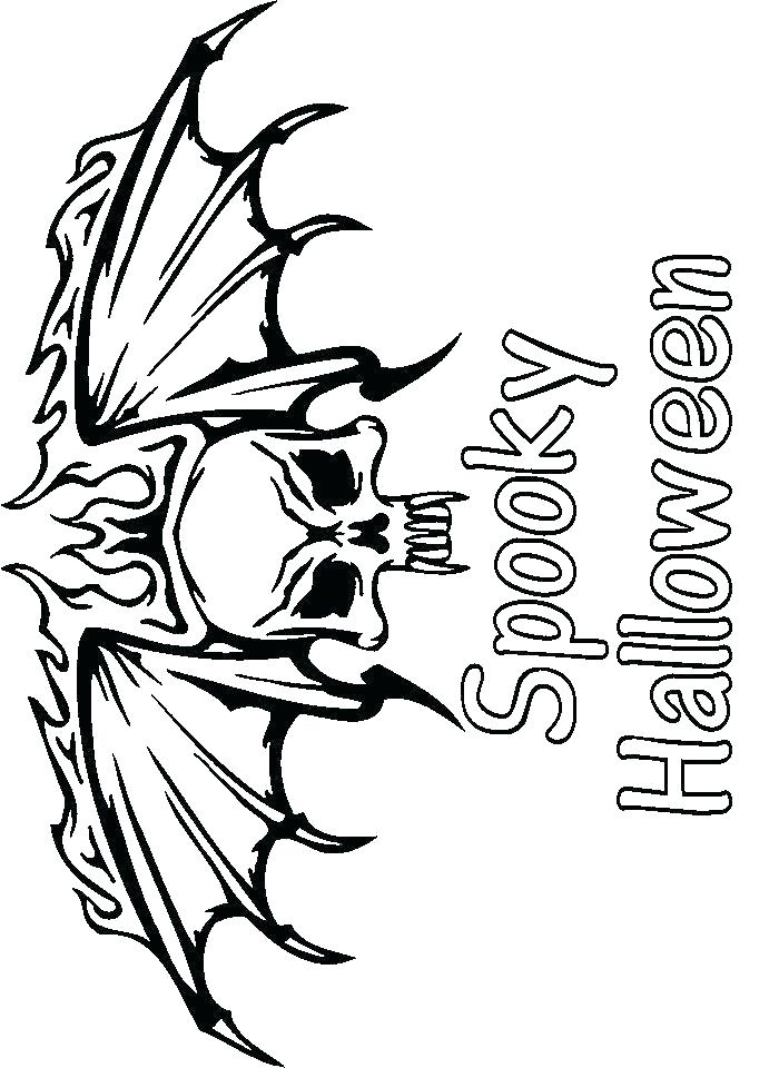700x960 Spooky Coloring Pages Scary Coloring Pages To Print Spooky
