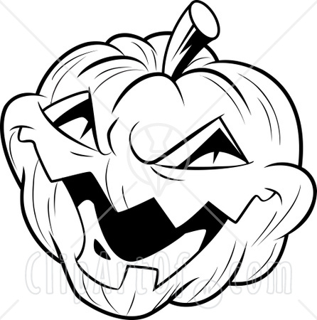Scary Halloween Coloring Pages