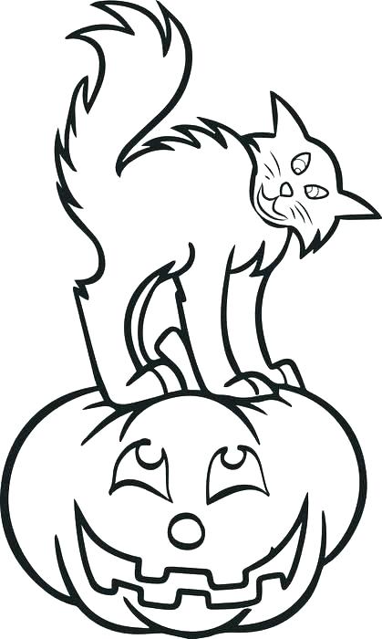 419x700 Scary Halloween Coloring Pages Coloring Pages For Free Printable