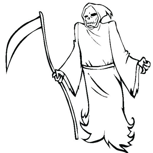 518x519 Creepy Halloween Coloring Pages Spooky Colouring Pages Coloring