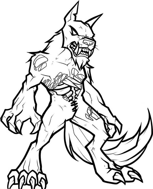 600x741 Halloween Coloring Pages Zombie
