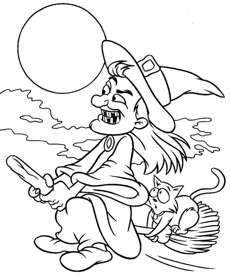 769x921 Scary Halloween Printable Coloring Pages Scary Coloring Pages