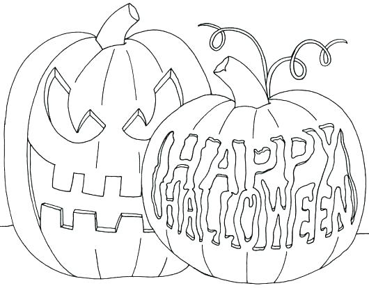 530x414 Spooky Halloween Coloring Pages Spooky Coloring Pages Printable