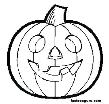 356x338 Blank Pumpkin Coloring Page Free Printable Pumpkin Coloring Pages