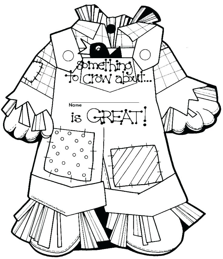 736x855 Scarecrow Coloring Pages Scarecrow Scarecrow Coloring Pages