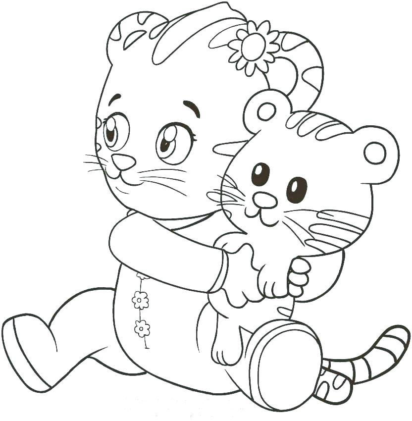 832x850 Tiger Shark Coloring Page