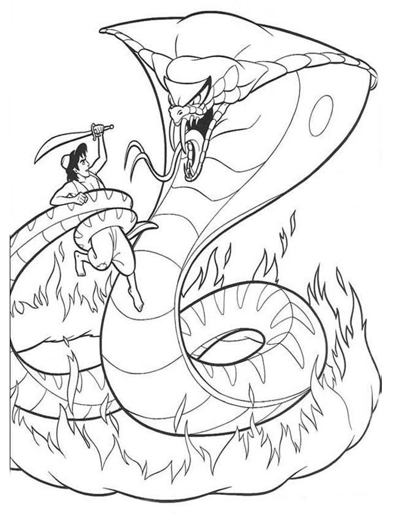 768x1024 Startling Coloring Pages Of A Snake Happy Snak