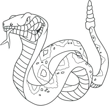 360x350 Coloring Page Snake Snake Coloring Pages Coloring Pages Of Snakes