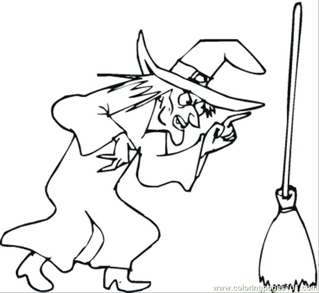 650x598 Witch Hat Coloring Page Witches Coloring Pages Witch Coloring