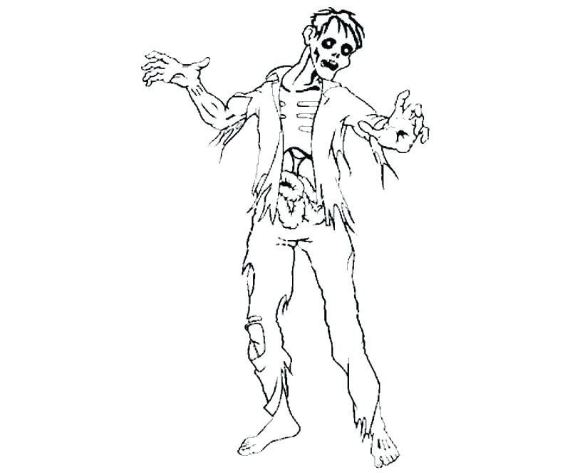 800x667 Halloween Zombie Coloring Pages Print Army Plant Plants Vs Zombies