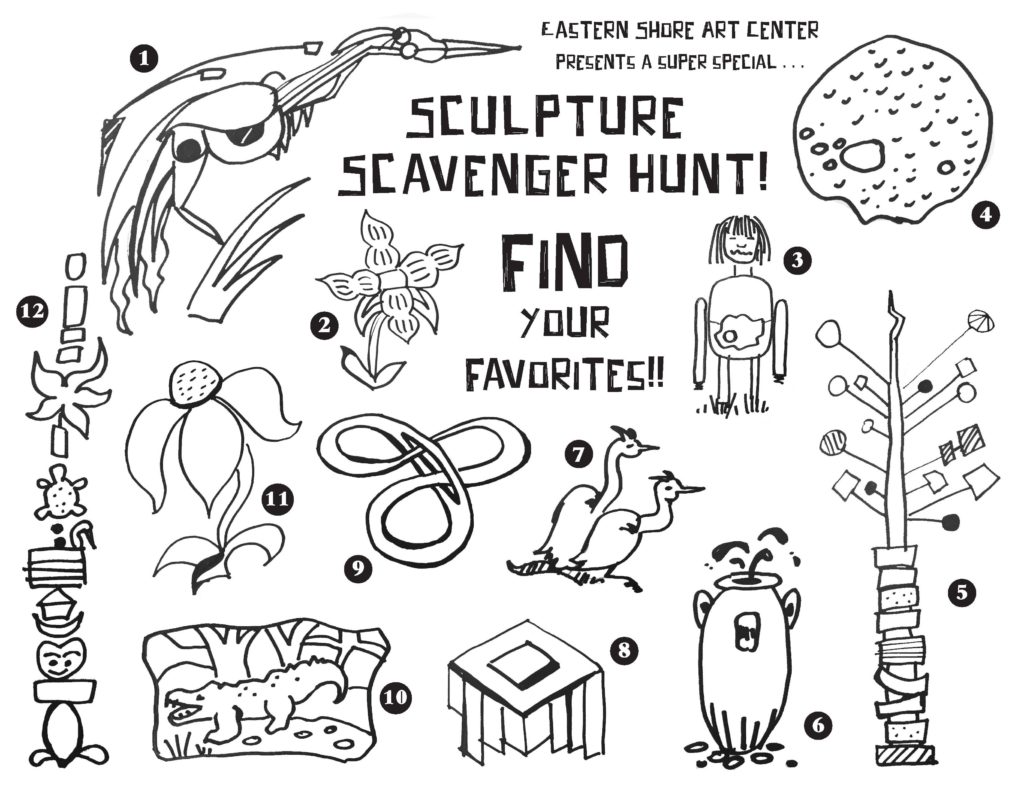 1024x791 Sculpture Scavenger Hunt Coloring Page 1024x791 And 3