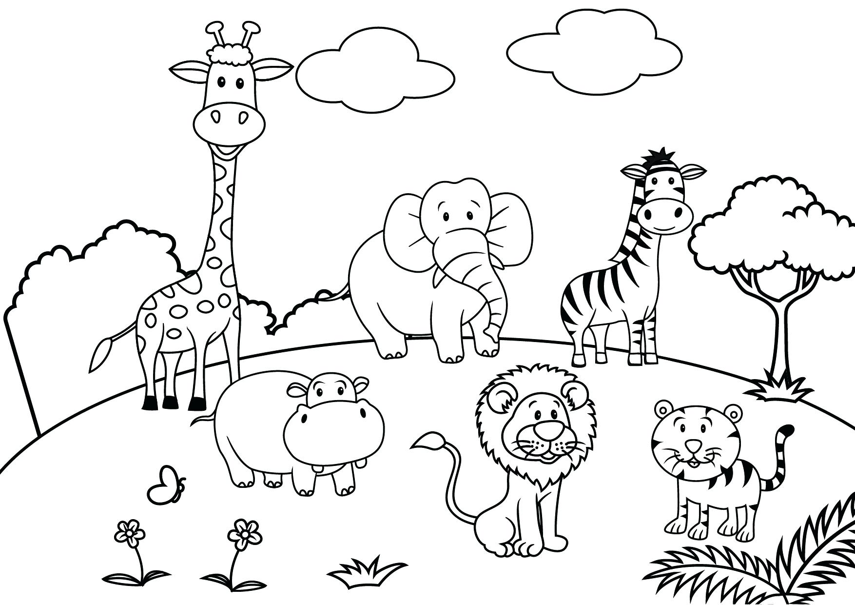 1754x1240 Scenery Coloring Pages Bookmontenegro Me