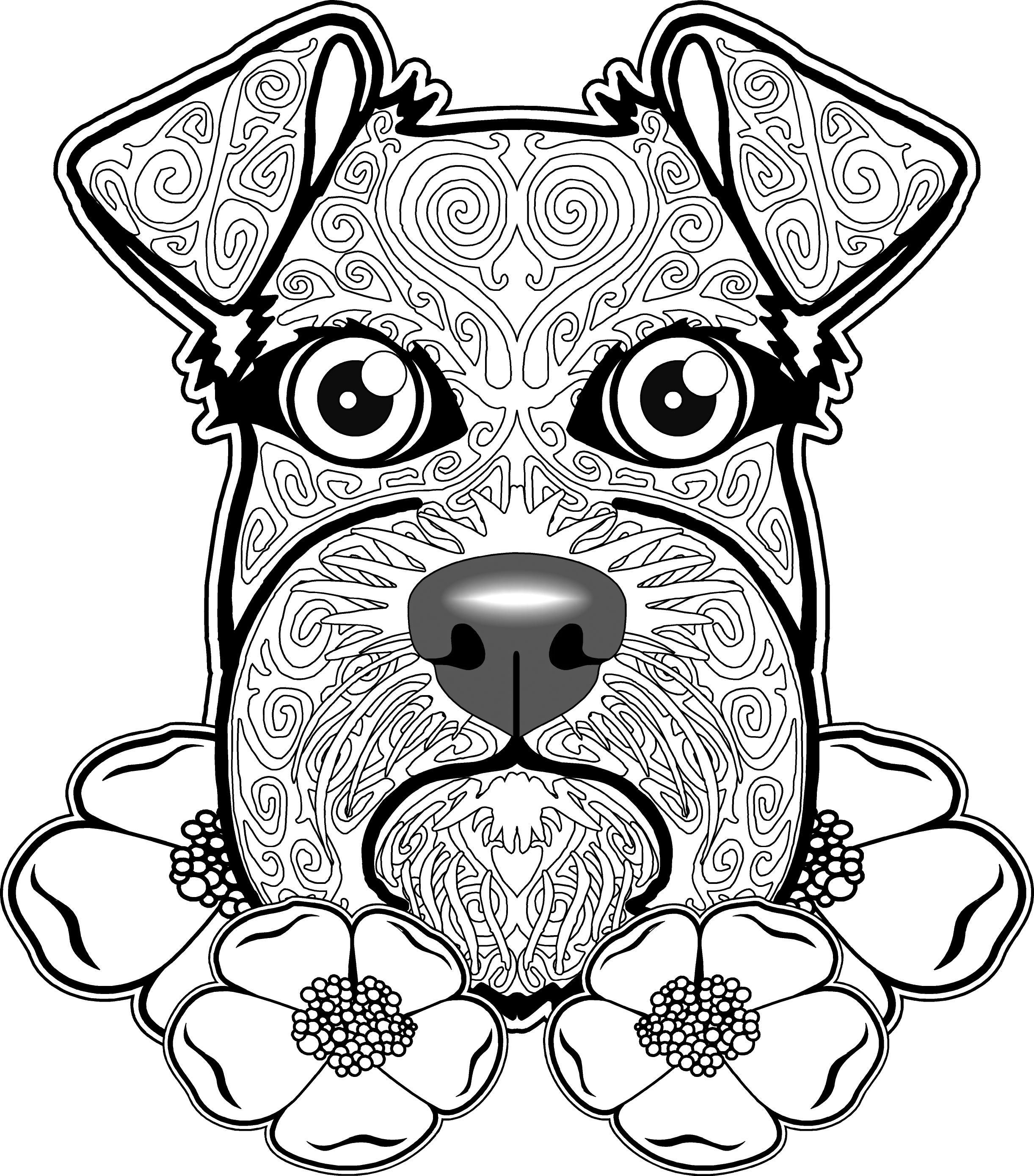 2443x2778 Dog Coloring Page, Dog Coloring Pages, Free Coloring Page, Free