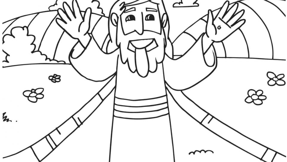 960x544 Coloring For Kids Easter Sermon Page Imposing Free Pages Printable