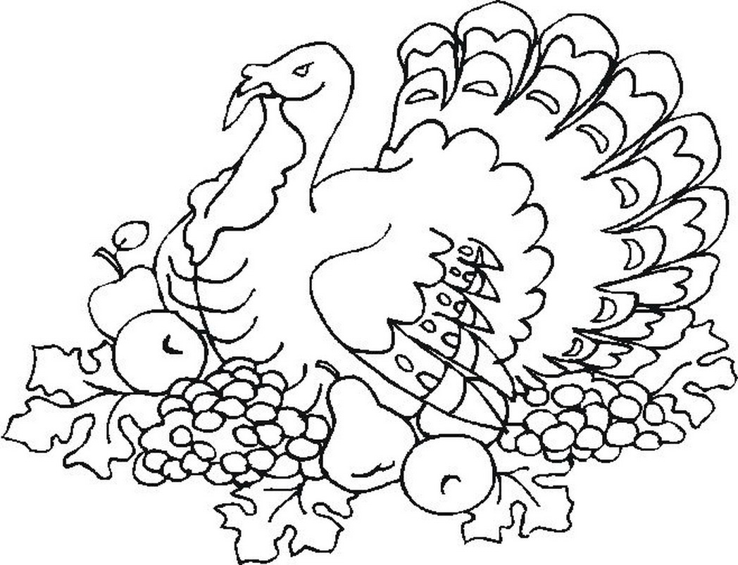 1048x803 Free Thanksgiving Coloring Pages School Age Activities 512830