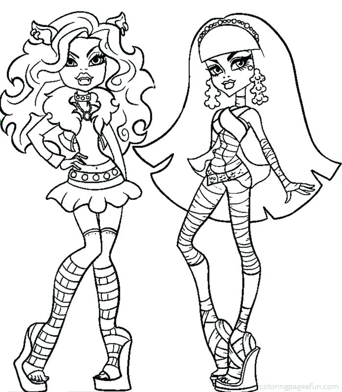698x800 C Pages For High School Apple Monster All Ages Coloring Musical