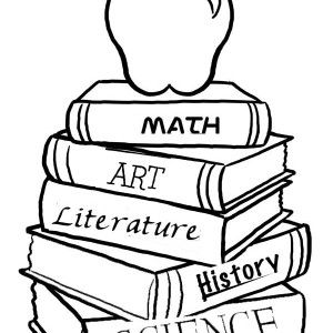 School Book Coloring Pages