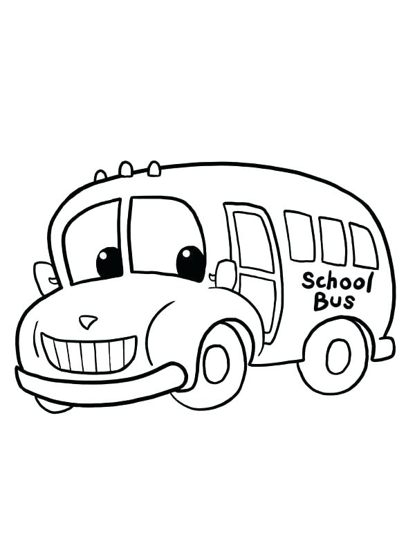 600x776 Picture Of School Bus To Color Wheels On The Bus Coloring Page