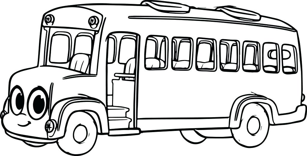 1024x522 School Bus Coloring Book As Awesome Coloring Pages Of School Bus