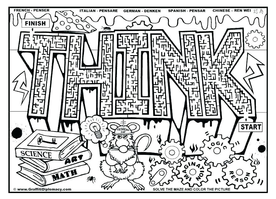 878x635 Coloring Pages Middle School Math Coloring Worksheets E School