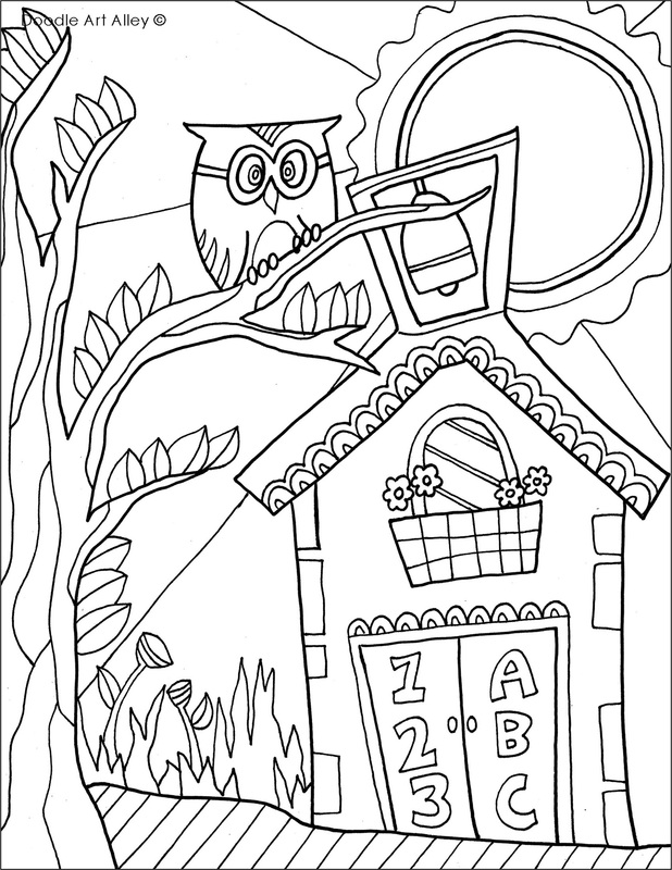 618x800 End Of School Coloring Pages