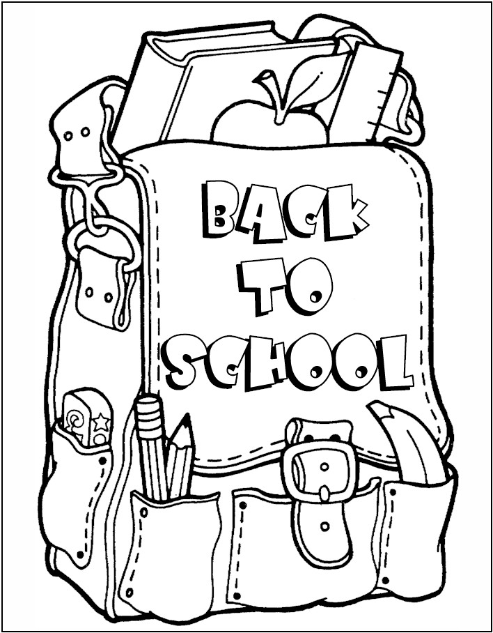 708x908 School Coloring Pages To Print