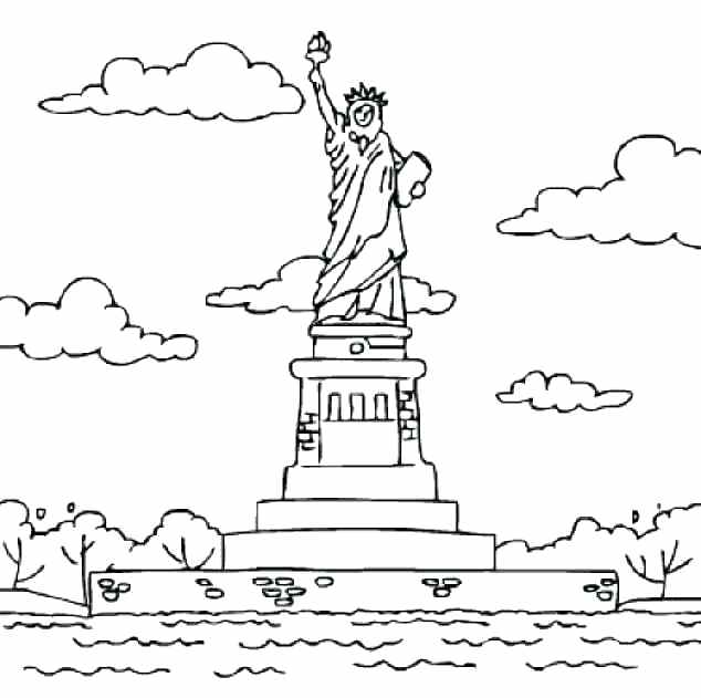 634x631 School House Coloring Pages