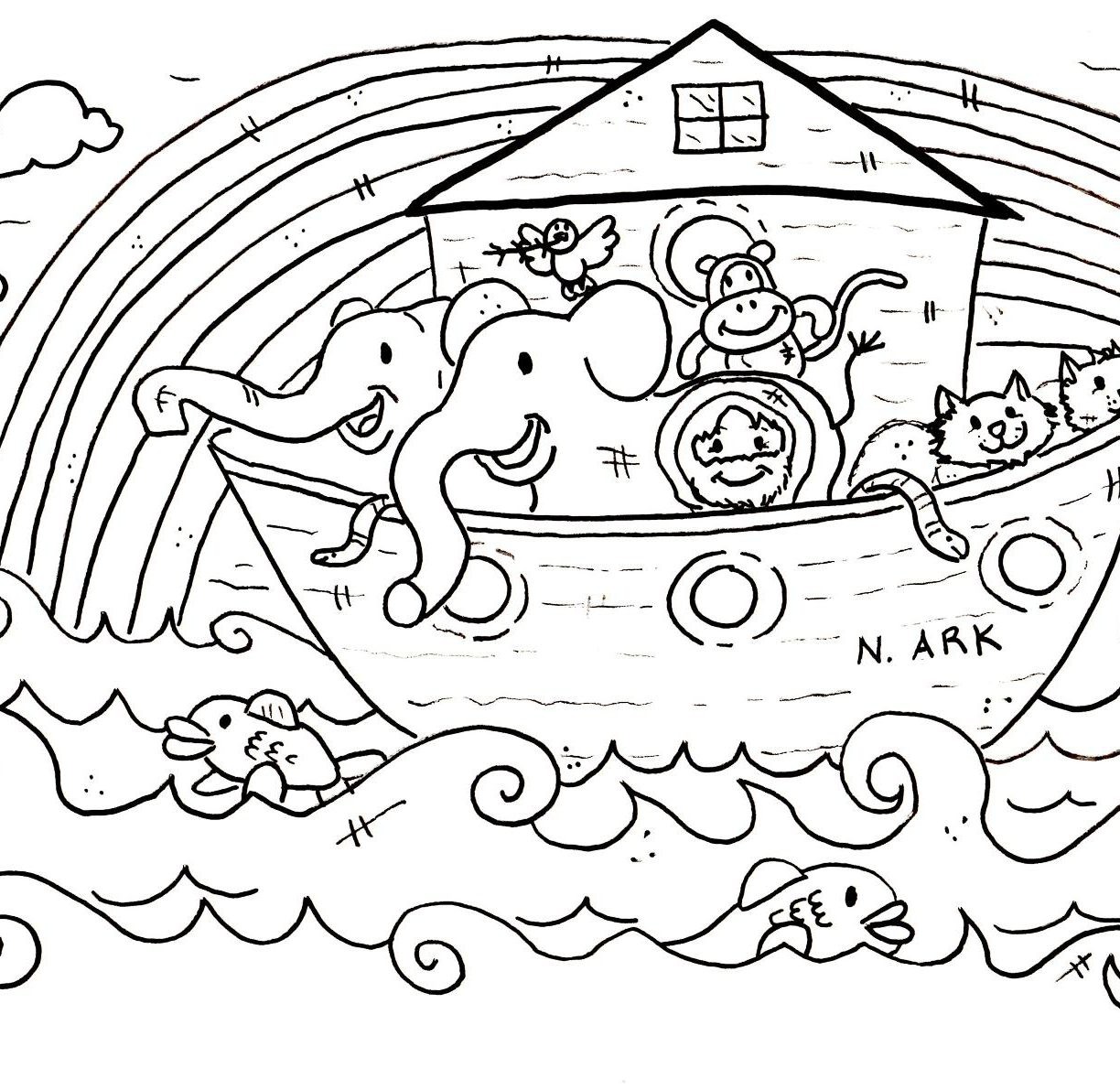 1224x1191 Free Printable Christian Coloring Pages For Toddlers Copy Daring