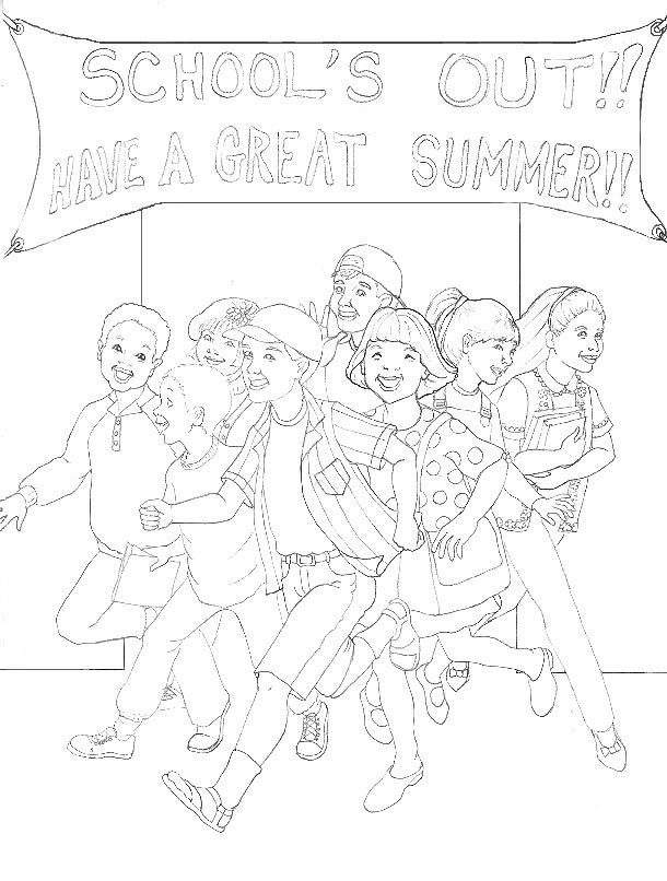610x806 Kids' Korner Free Coloring Pages