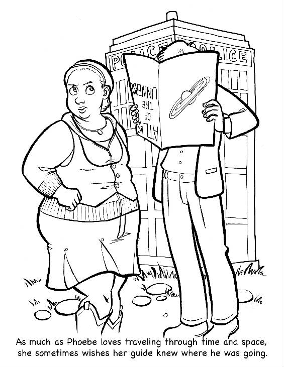 Sci Fi Coloring Pages