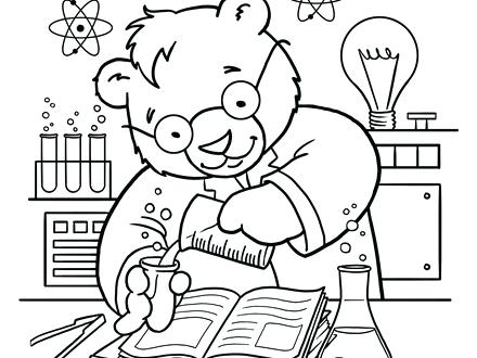440x330 Coloring Pages Science Science Coloring Page Science Coloring Page