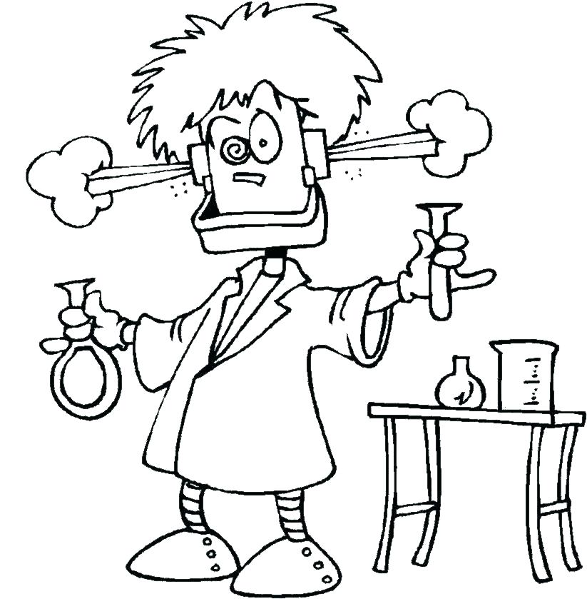 823x839 Science Coloring Pages Ideal Science Coloring Pages Online