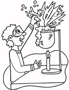 236x307 Science Experiment Color Sheet Science Color