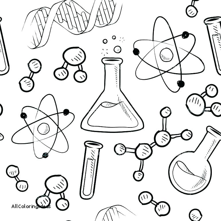 770x770 Coloring Pages Science Lovely Science Coloring Pages For Science