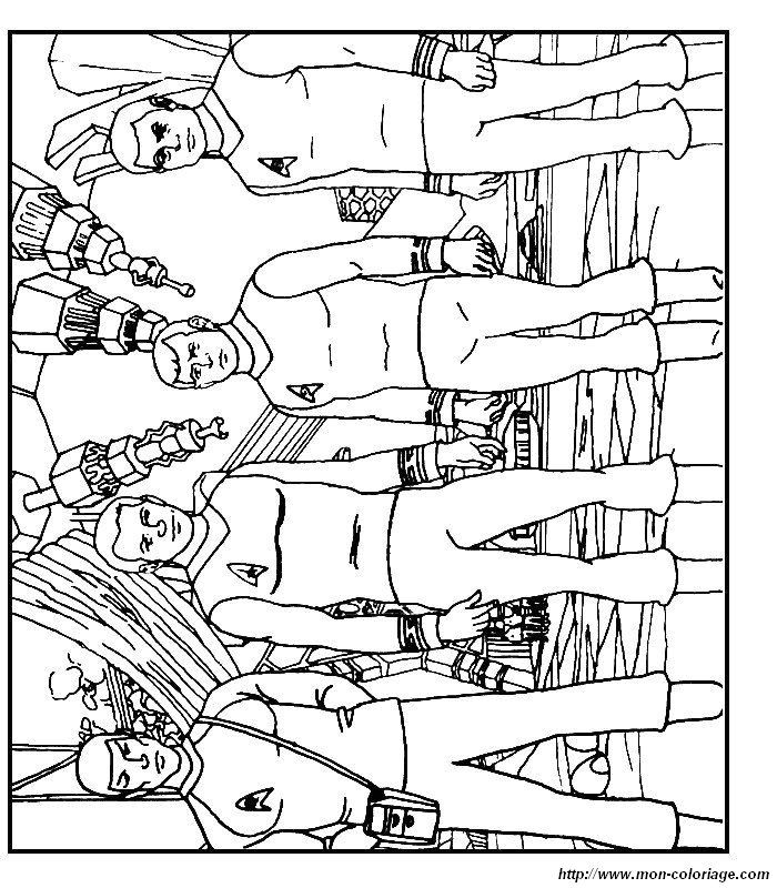 Science Fiction Coloring Pages